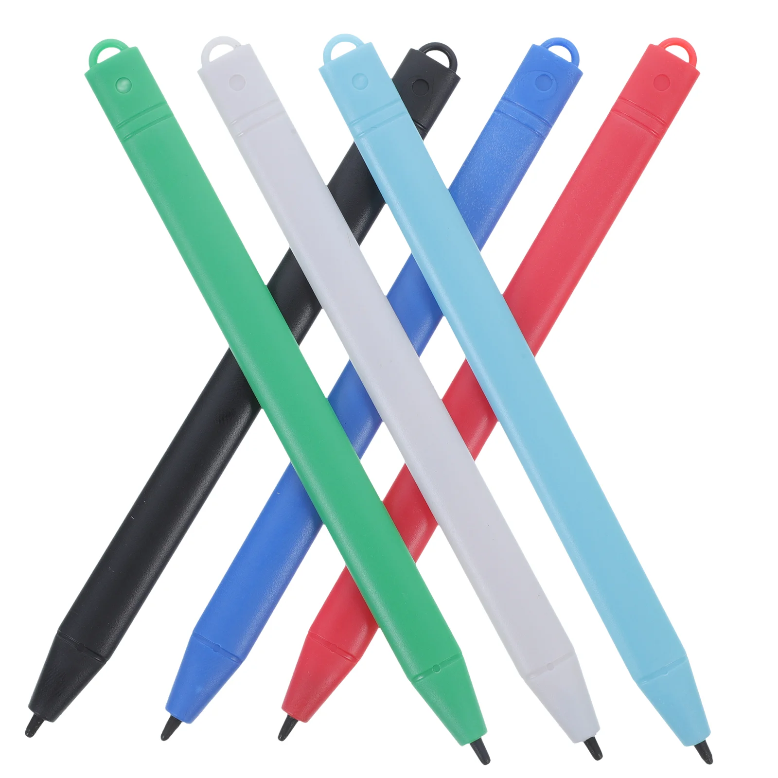 6 Pcs Computer Pen Lcd Paint Baby Writing Tablet Deawing Plastic Drawing Board Pens