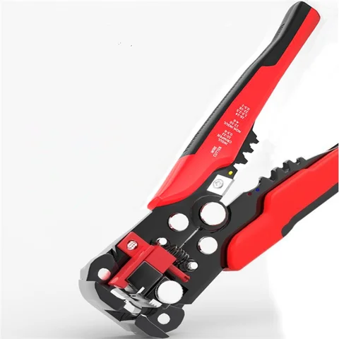 Crimper Cable Cutter Adjustable Automatic Wire Stripper Multifunctional Stripping Crimping Pliers Terminal Hand Tool