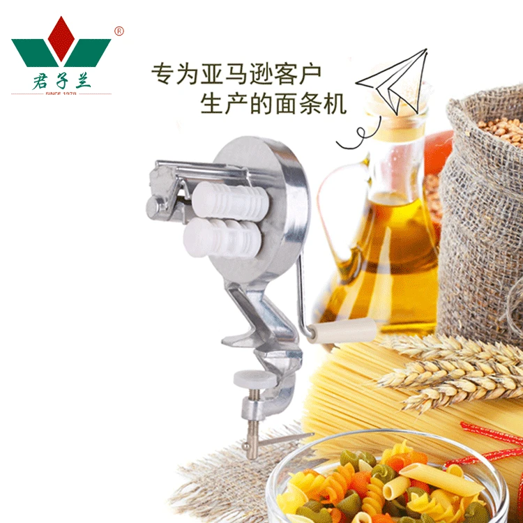 

Small Household Colored Corn Manual Hand Operated Noodle Making Butterfly Spaghetti Machine