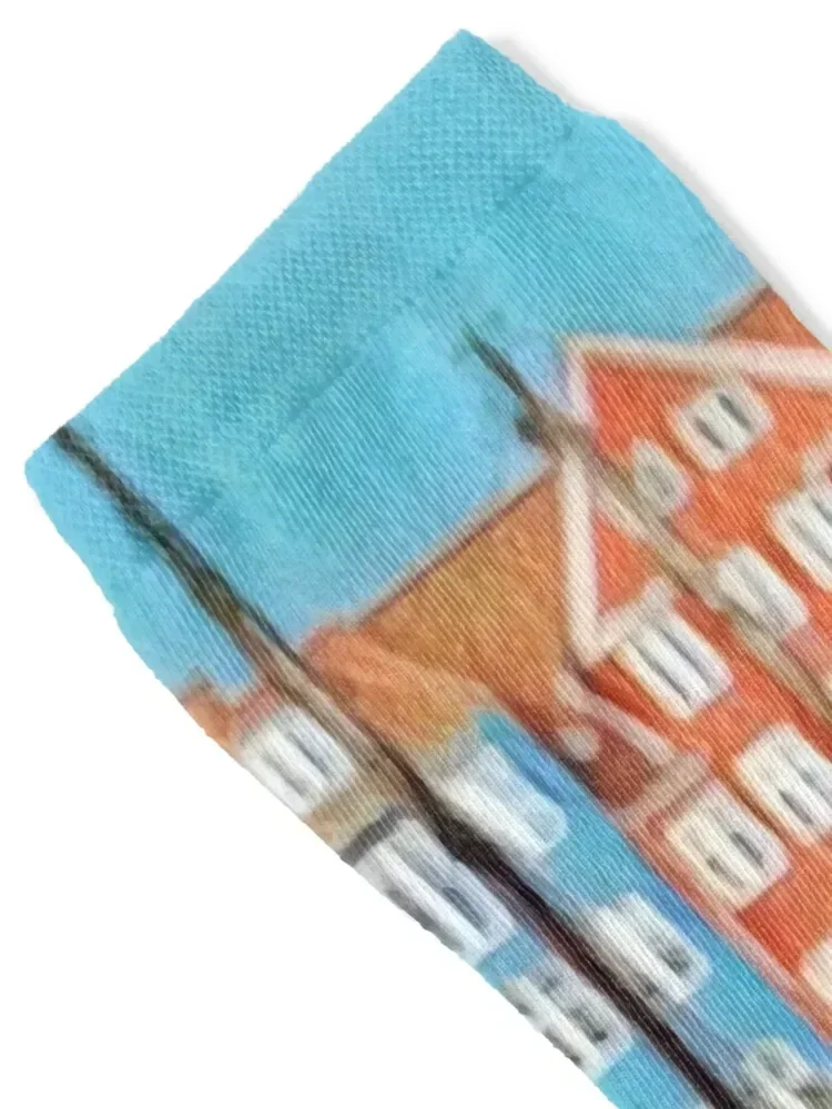 كوبنهاغن الجوارب عيد الميلاد الطابق كروسفيت جوارب رياضية النساء الرجال جوارب كرة القدم هدية الكريسماس الرجال الجوارب الفاخرة العلامة التجارية النسائية #2