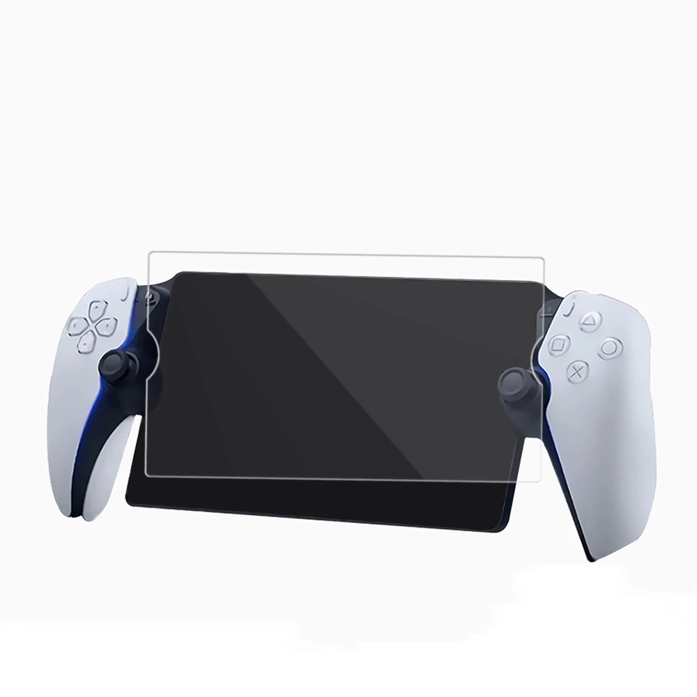 Untuk Sony PlayStation Portal Game Handheld mesin Game kaca Tempered 9H Premium permainan mesin pelindung layar film perlindungan