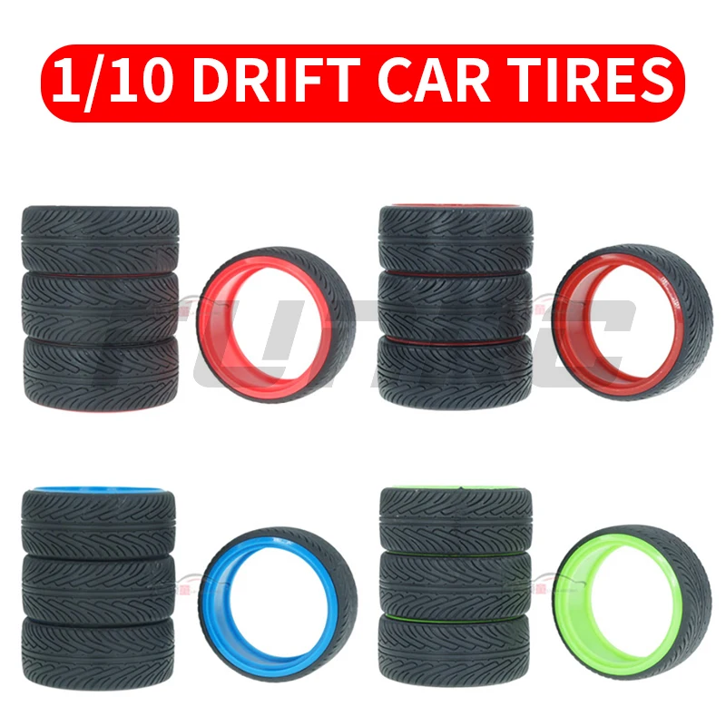 

RC Car 1:10 Drift Cars Tire Wheel pattern shockproof belt liner double layer Tires skin CS/D4 94123 5007