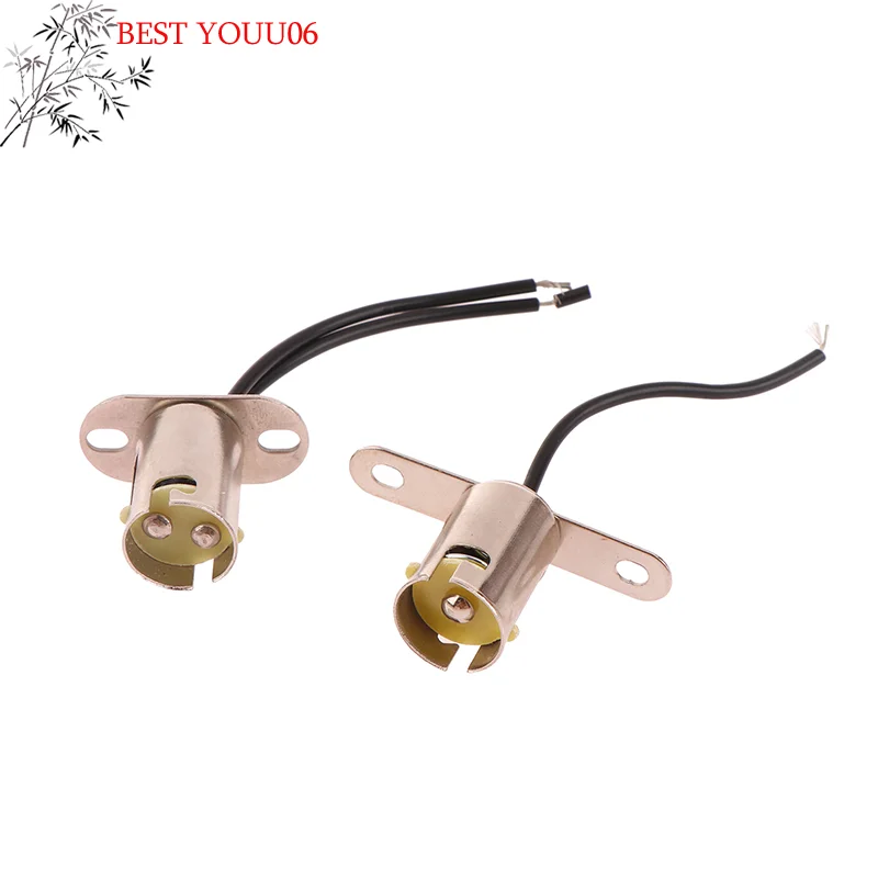Hot Innovative 1157 BAY15D 1156 BA15S Car Brake Light Turn Signal Auto LED Bulb Wire Adapter Ship DIY Lamp Socket Holder