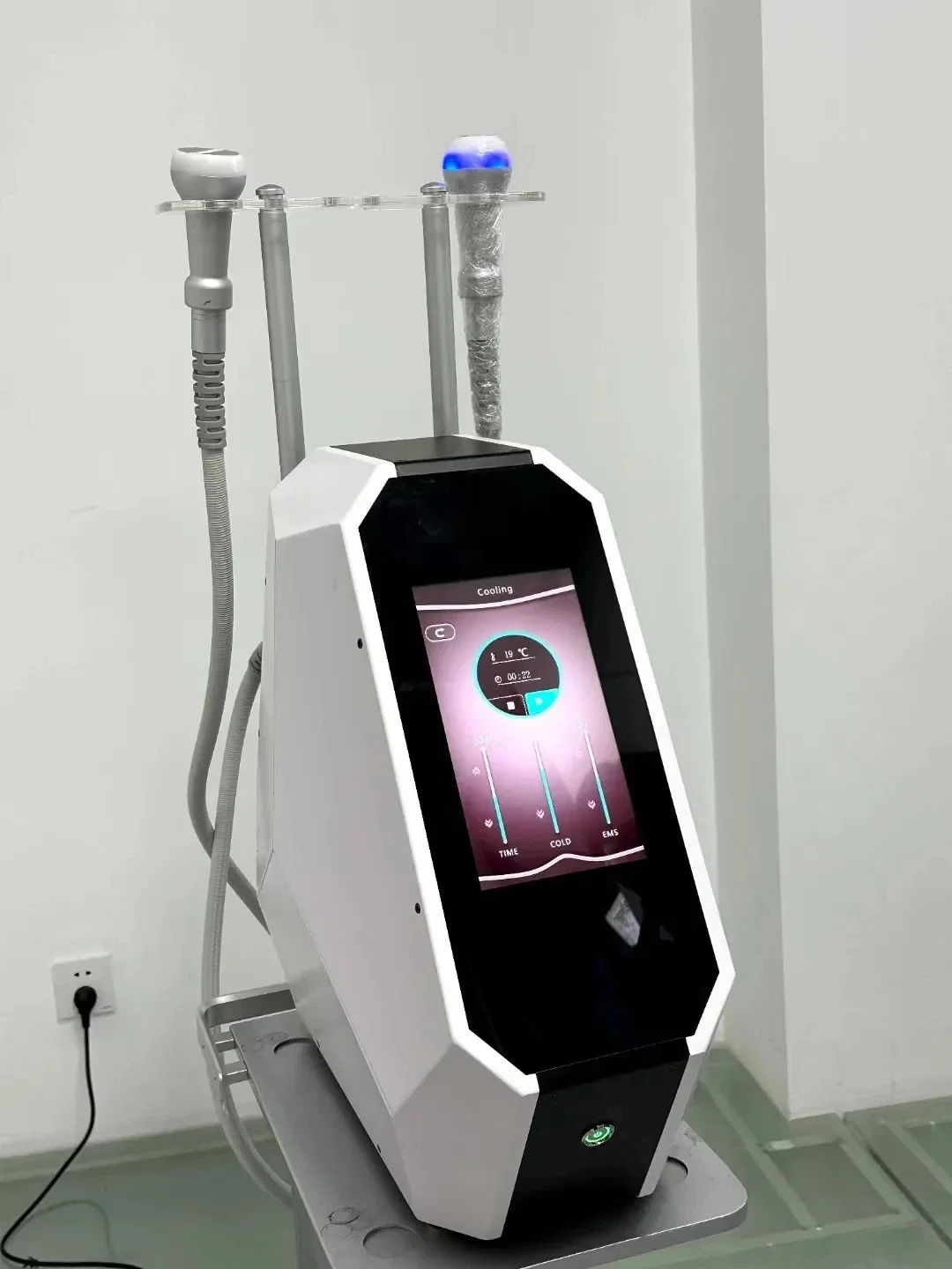 حار بيع المهنية تجميد آلة تخفيض الدهون ثبات التخسيس جهاز سبا T صدمة التهاب السيلوليت الساخن البارد #4