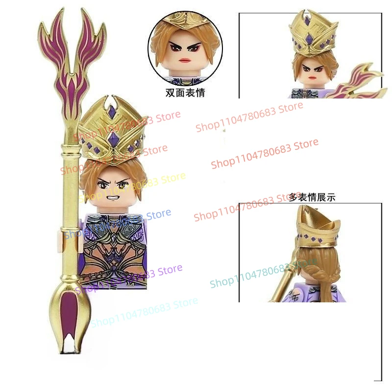 MOC New Building Blocks Doll Third-party Production Hammer Weapons Mosaic Toy Ornaments Collection