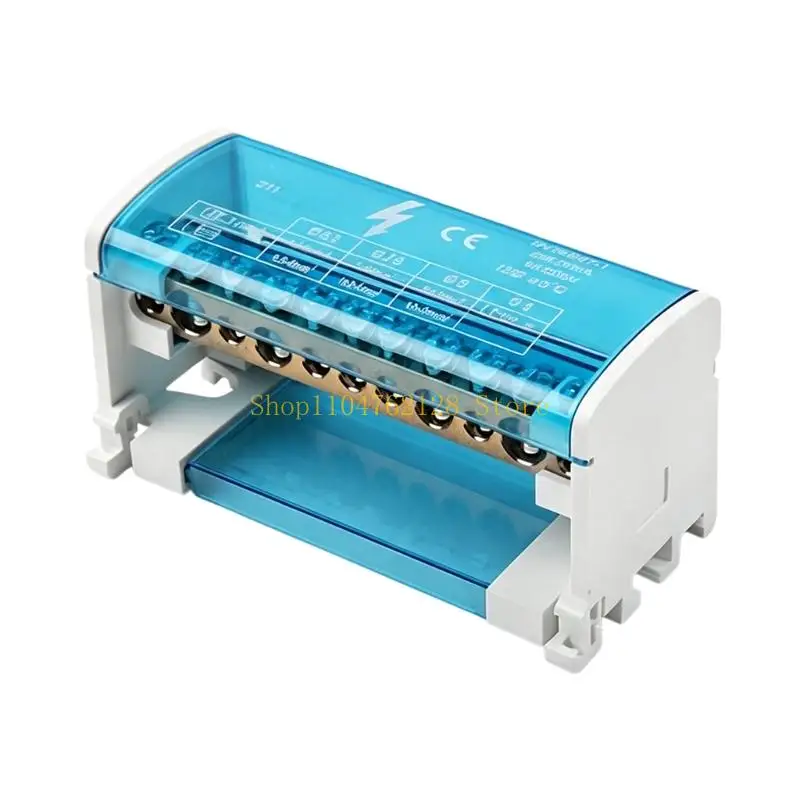 Control Cabinet Power Distribution Block with Clear Cover best sale