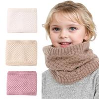 Cold Weather Kids Neck Warmer Fleece Lined Neck Gaiter Face Scarf Winter Warm Children Ski Face Mask Cover for Boys Girls