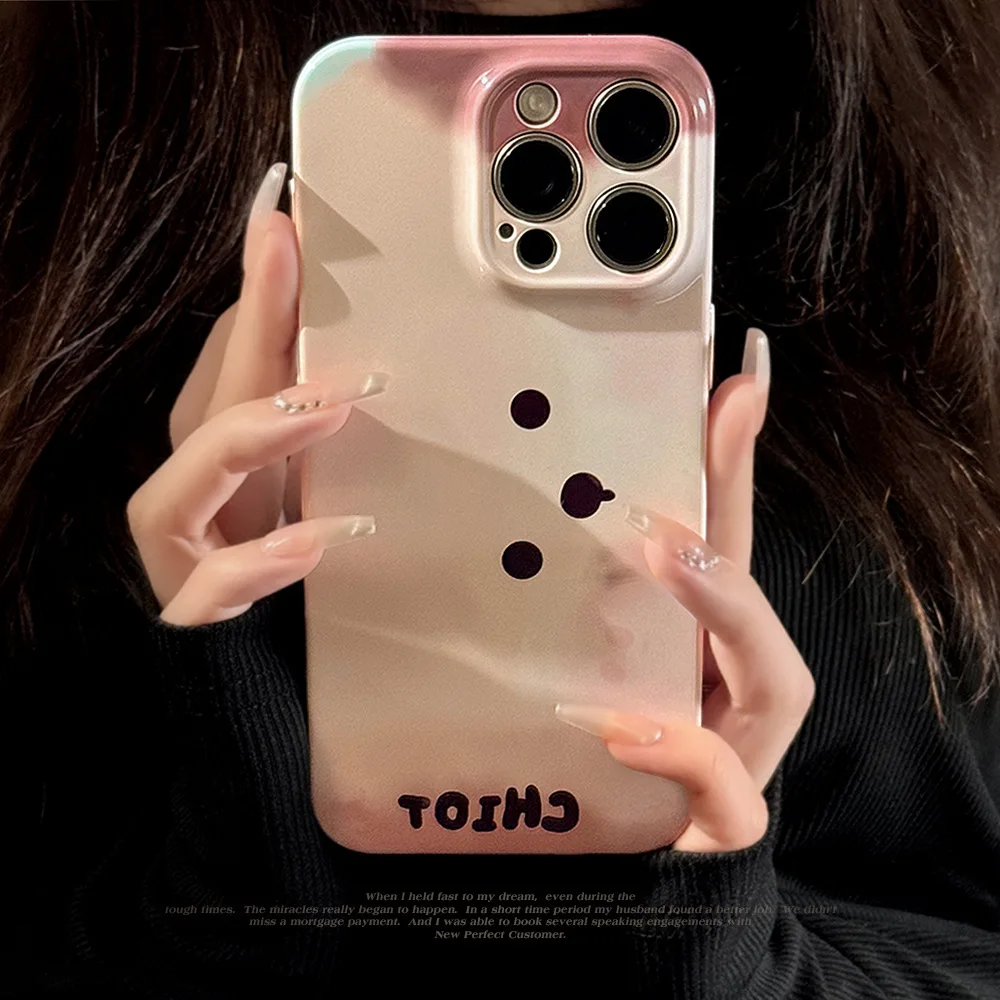 حافظة لهاتف آيفون 16 15 14 13 12 11 Pro Max XS XR X 7 8 Plus SE 2020 غطاء خلفي ناعم مقاوم للصدمات