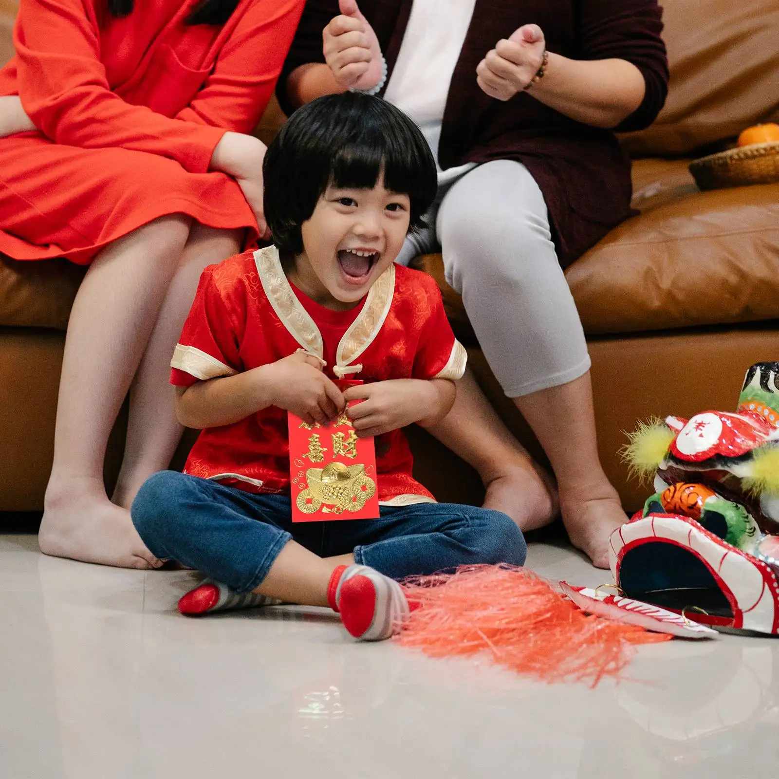 160 Pcs Paper Red Envelope New Year Money Packets Chinese Style Envelopes Decorative Premium Quality Clear Patterns Festive