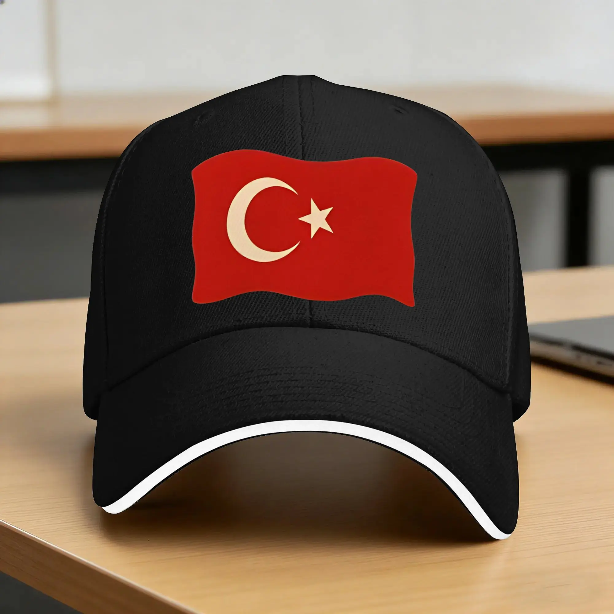 Turkey Flag Crescent Moon And Star Pride Baseball Cap  Running Hippie Hot Sale Trucker Hat Classic Baseball Caps