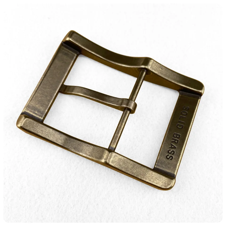 4cm Belt Buckles Vintage Solid Brass Belt Buckles For Men Cowboy Belt DIY Accessories Leather Craft Fit 38-40mm Belt