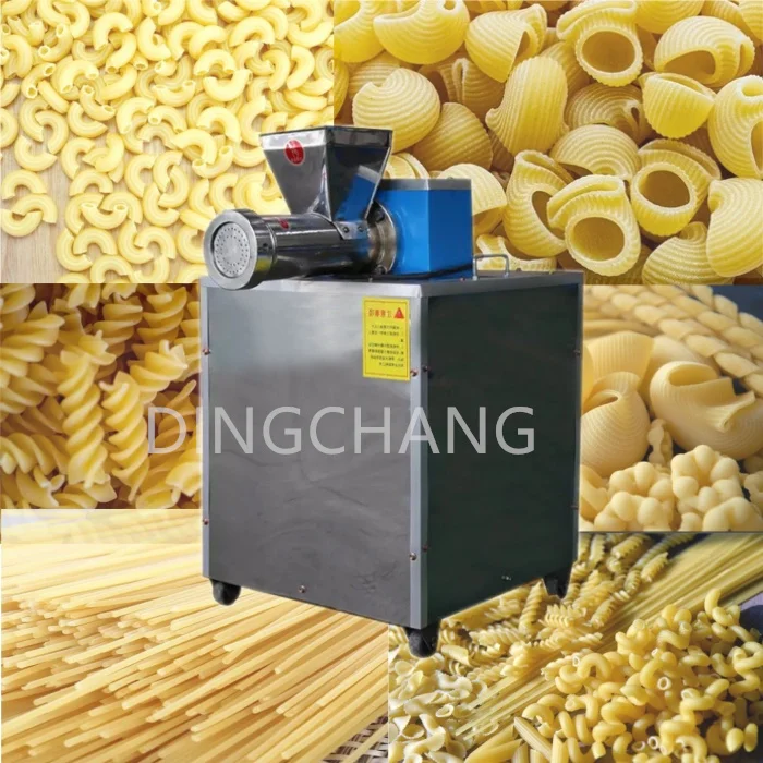 150KG/H High Efficiency Fresh Macaroni Spaghetti Maker Machine Pasta Extruder Automatic Noodle Pasta Making Machine for Sale