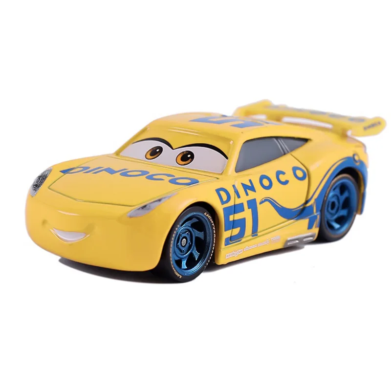 Auto 2 metallo Disney Pixar 3 King Plane Cup Cruz Ramirez Jackson Storm Sterling Fillmore Lightning Mcqueen Car Toy Model Kid Gift