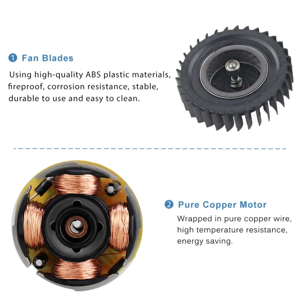 Gdstime-ventilador de turbina sin escobillas para impresora 3D, accesorios de refrigeración 5015, 30MM, 40MM, 50MM, cc 5V, 12V, 24V