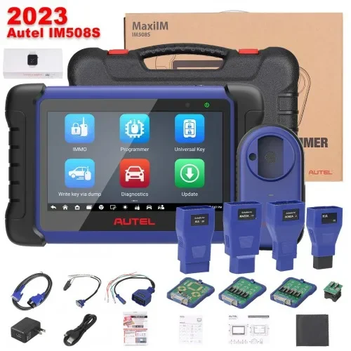 Autel IM508S Key Programming Tool IMMO & Key Chip Programmer for Locksmith Autel MaxiIM IM508 II All System Diagnostics Scanner
