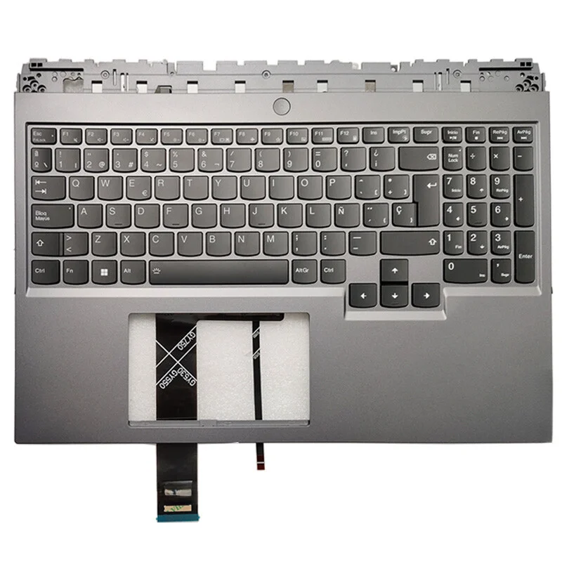 A+For Lenovo Legion 5 Pro-16ACH6H 5 Pro-16ITH6H Spanish/Latin Keyboard Palmrest