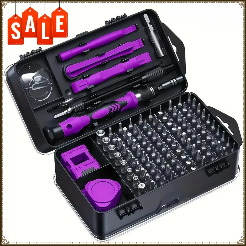 2026 Hot Selling 115in1 Precision Screwdriver Set Includes A Mini Repair Kit with Three Wing Shaped Screwdriver Repair Tools