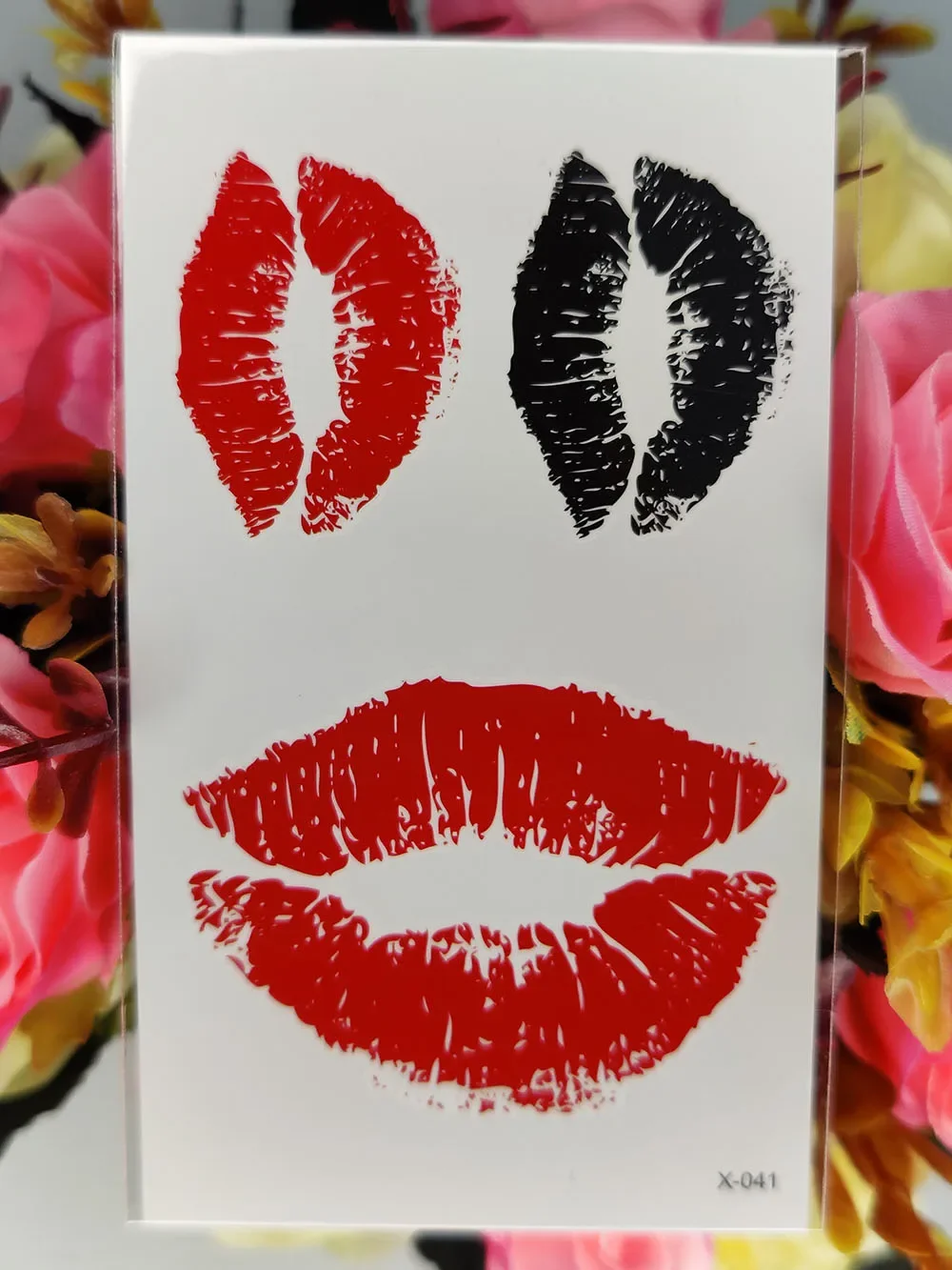 Waterproof Temporary Tatoo Fake Tattoo Sticker Sexy Lips Kiss Tattoos Stickers Tatouage Hand Foot Tatto Art For Men Women Girl