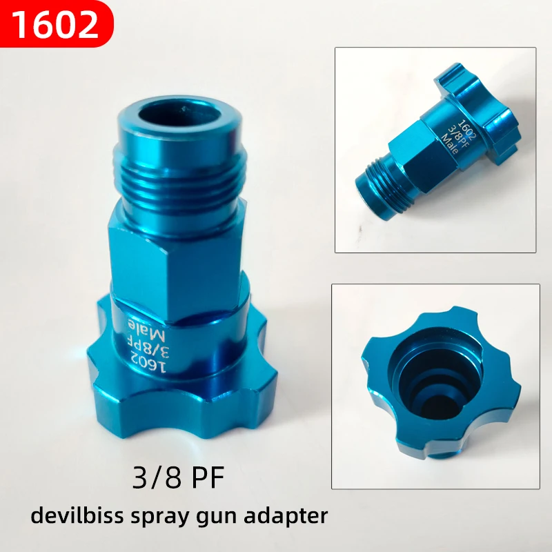 Adaptadores internos e exteriores do fio do adaptador para latas plásticas e copos de potes descartáveis e pistolas de pulverizador descartáveis ordinárias