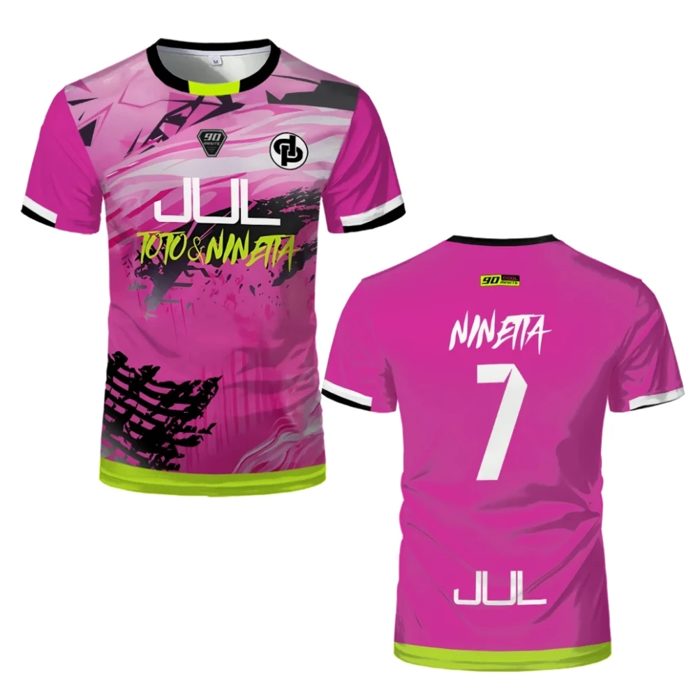 Summer Men's T-Shirt Maillot 90 Minute Toto & Ninetta Funny 3D Print Tee Casual O-neck Short Sleeve Tops Fashion Sports Clothing - Image 4