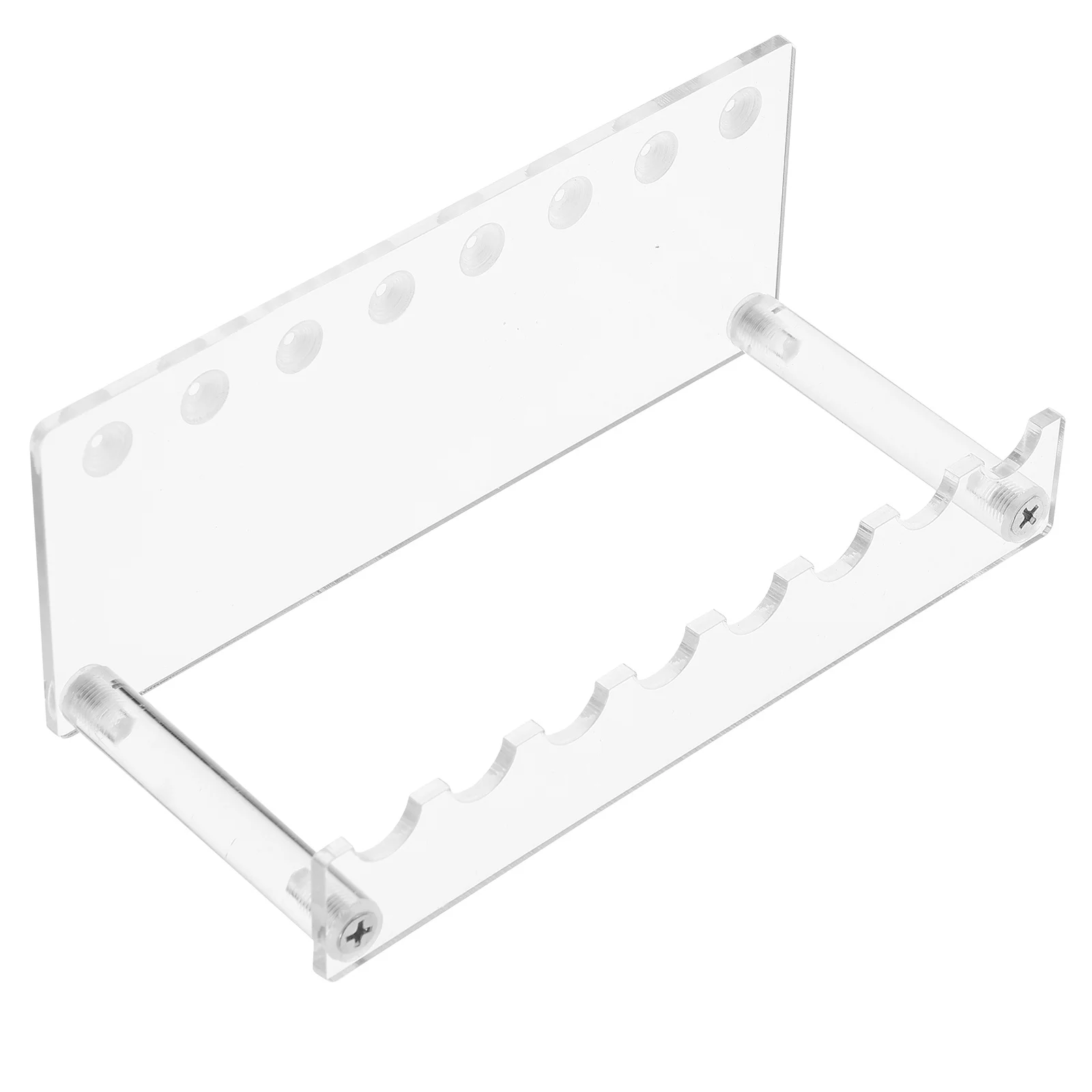 

Acrylic Pen Display Stand Transparent Organizer Pen Holder Brush Rack for Office Desk Stationery Storage