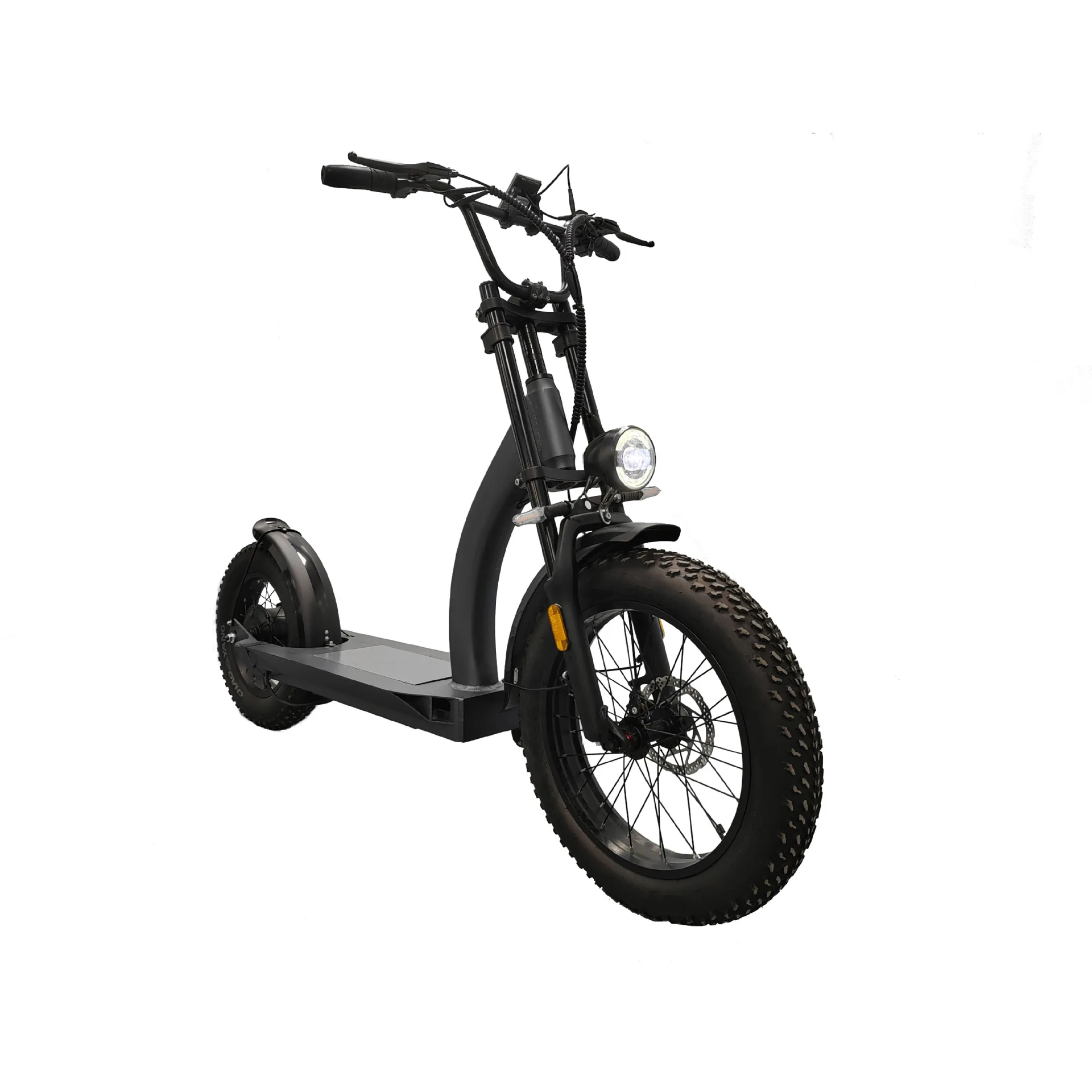 Scooter de neve de 16 polegadas com motor 750w Scooter off-road de tração dupla