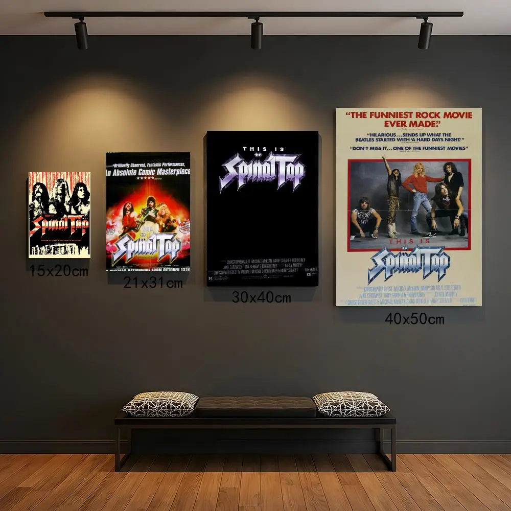 classic movie T-This Is Spinal Tap-P Painting Calligraphy Boho Botanical Decor for Living Room  Elegant Home Style
