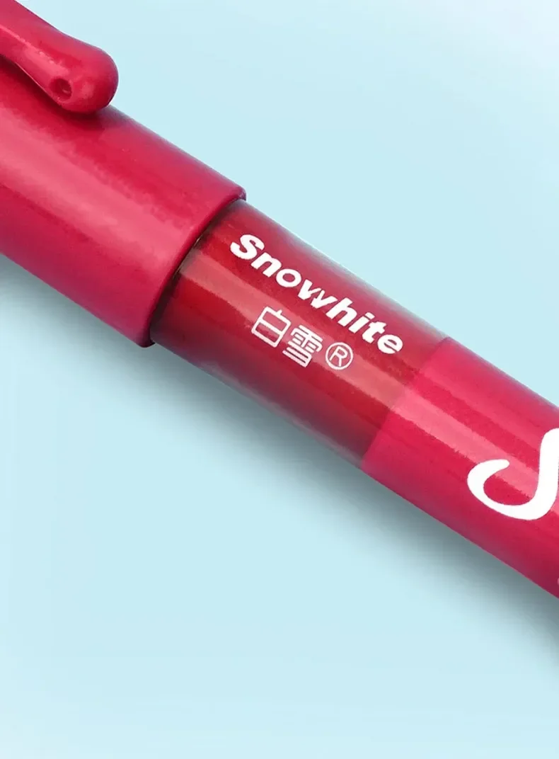 Snowhite 1,0-mm-Faserspitzen-Schnelltrocknungs-Signaturstift, Direkttinten-System für reibungsloses Schreiben, Premium-Signaturstift für Büro und Geschäft – Detail 7
