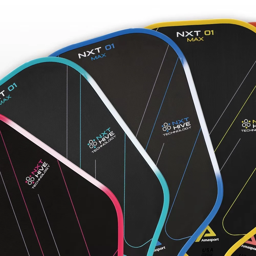

USAPA Approved Premium NXT 01 Pro Max Series ODM for T700 Carbon Fiber Surface Ready Ship New Pickleball Paddle for