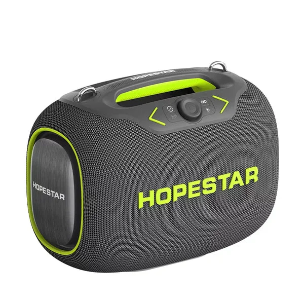 HOPESTAR Party Box 120W Portable Speaker Dual Wireless Mics 5.3 IPX6 22000mAh 200W Fast Charge RGB Lights