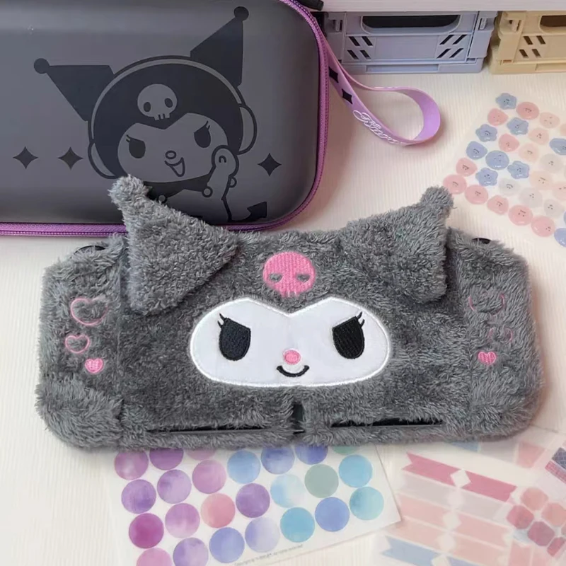 Sanrio Kuromi Switch Protective Case Oled Accessories hard shell Split Type All Inclusive Anti-Fall case Student Festival Gift