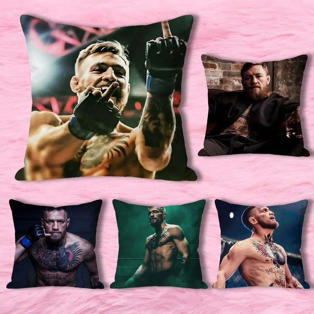 Cool C-Conor M-McGregor Various Sizes Square Pillow Case For Car Home Bedchamber Decor Custom Valentine gift