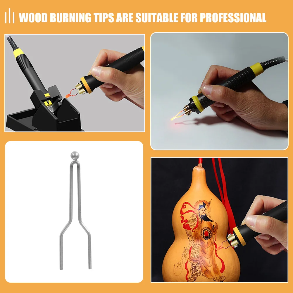 

8Pcs Wood Burning Tips Replacement Pyrography Wire Nib Set Durable High Impedance Pyrography Pen Tip Accessories