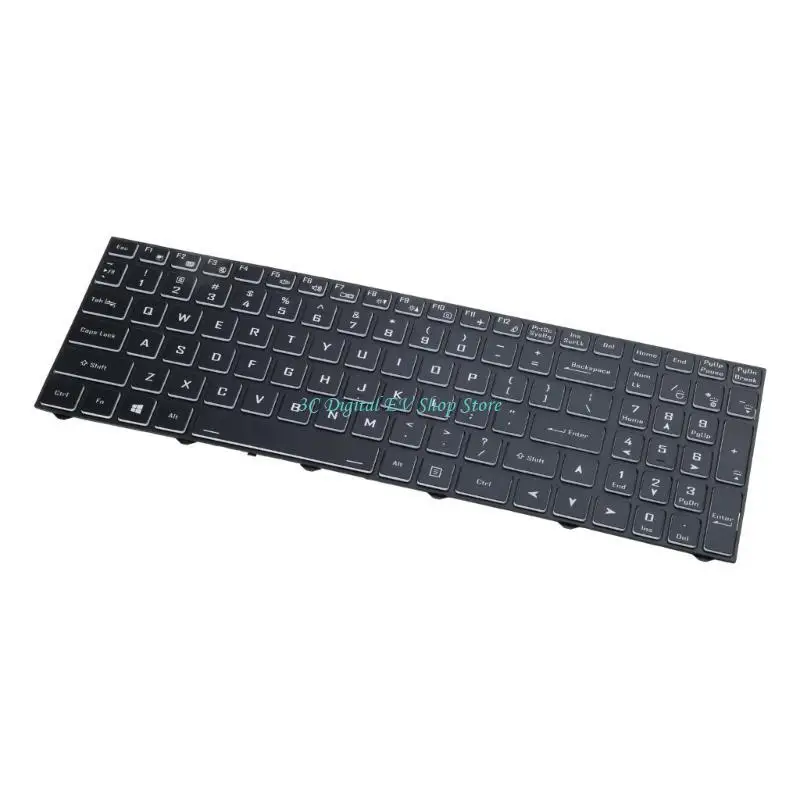 E74D Original English Laptop Keyboard w/ RGB Backlit (optional) for Hasee ZX8 TX6 GX9