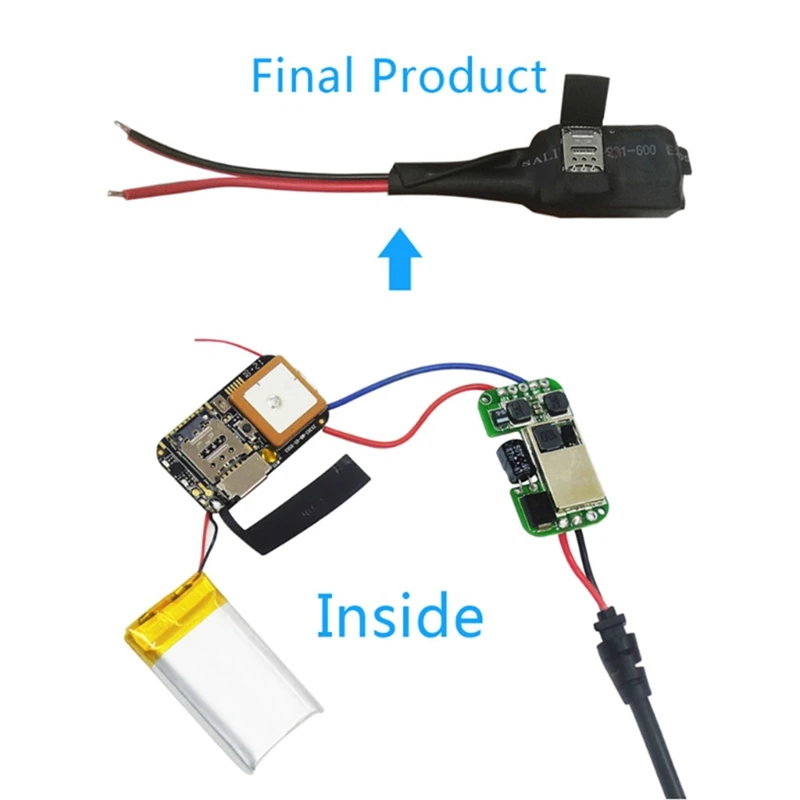 Mini rastreador GPS SOS para personas mayores, localizador de seguimiento de voz, llamada en tiempo Real, portátil, 1 pieza