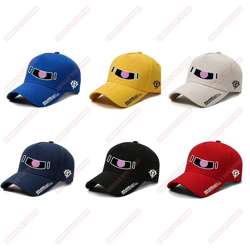 Gundam Animation Game Peripheral Toys Zaku Peaked Cap Cotton Hat Anime Model Figures Collection