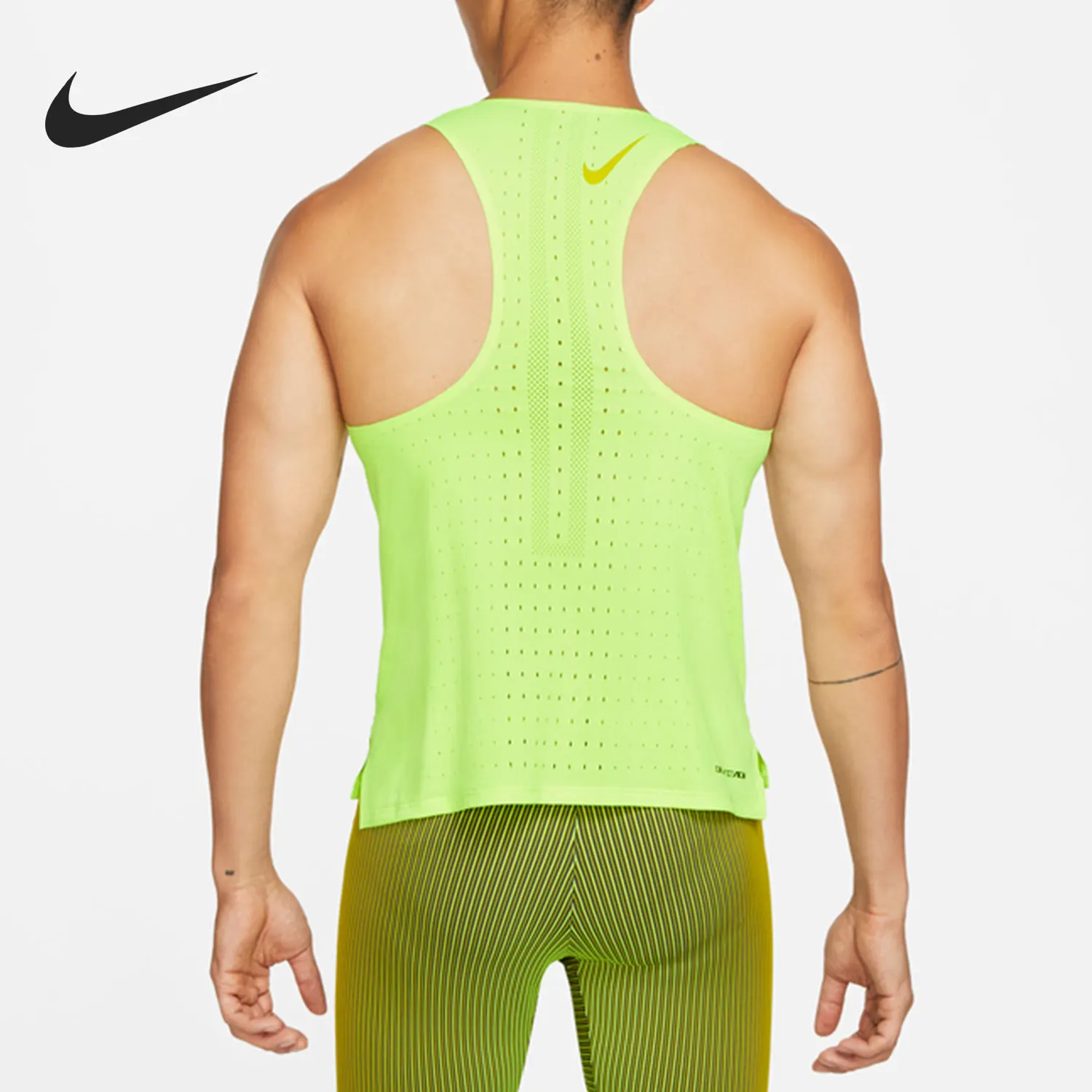 Nike Authentic Men's Summer Sweat Absorbing Breathable Running Sleeveless Tank Top CJ7836-702