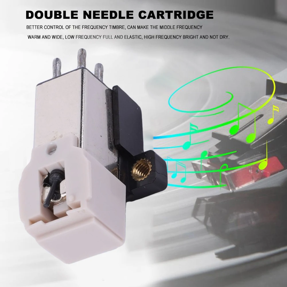 AT-3600 Replacement Phonograph Cartridge Excellent Clarity Moving Magnet Turntable Cartridge MM Cartridge for Record Player