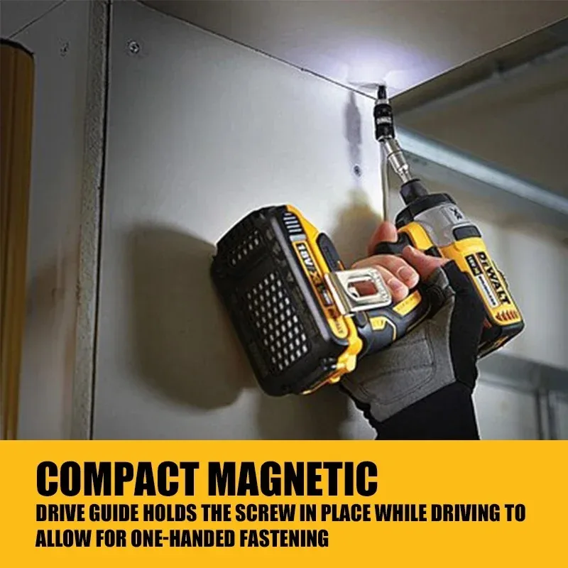 DEWALT DT7505-QZ Регулируемый поворотный наконечник Магнитный держатель сверл Аксессуары для инструментов Поворотная бита Одиночный держатель блистера DT7505