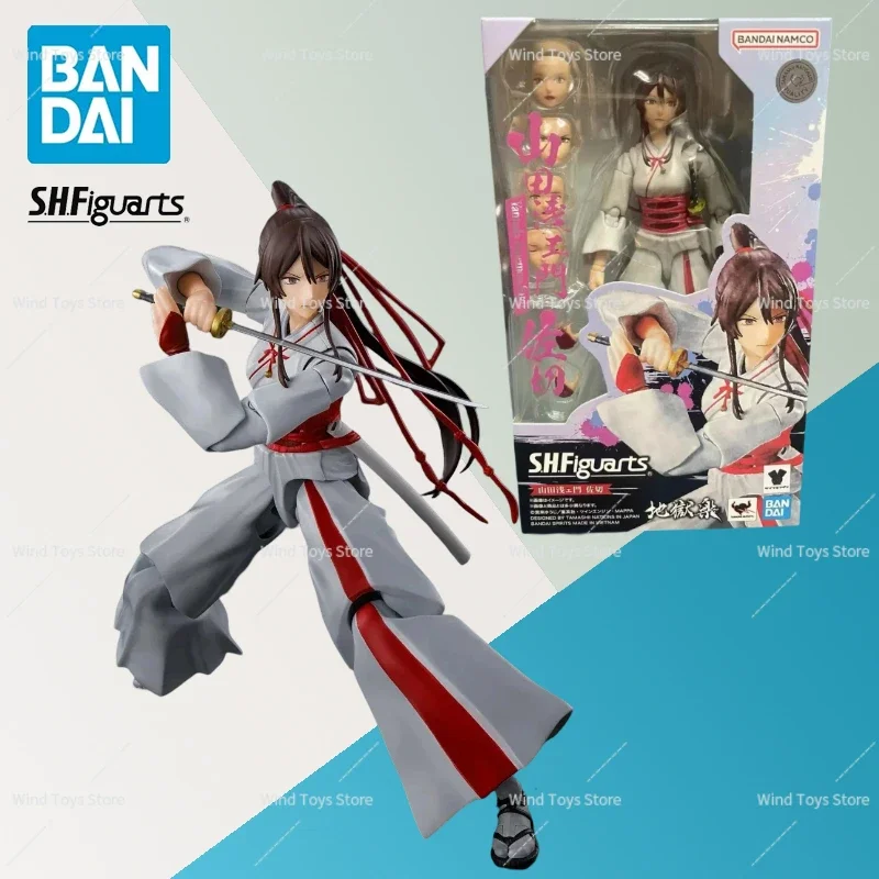 

In Stock Original SH Figuarts SHF Hell's Paradise Yamada Asaemon Sagiri Action Figures Model Toys Anime Figura Pvc Gifts