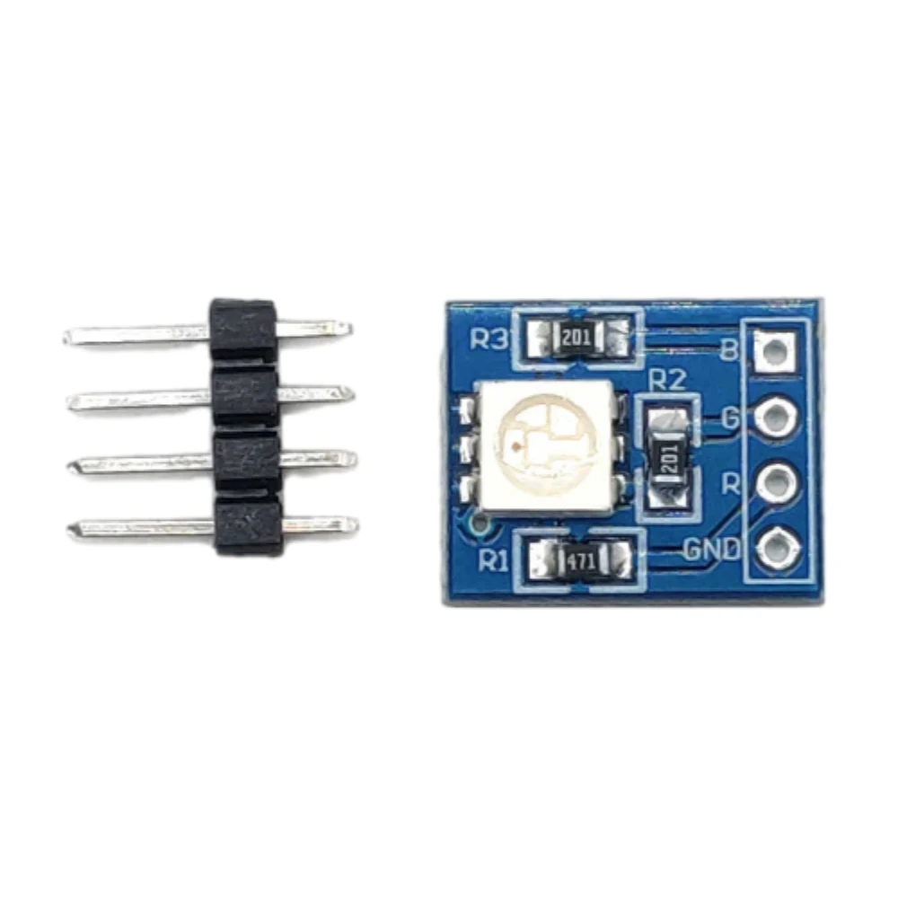 3.3V-5V RGB Full Color LED Flow Light Module Drives Color Lamp Development Board Electronic Building Blocks Module