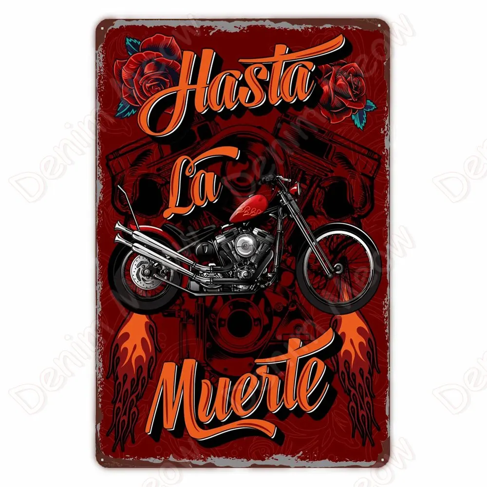 Vintage Metal Sign for Biker, Grandpa The Legend, DAD Poster, Route 66, Art Painting, Bar, Club, Home, Garage, Wall Decor