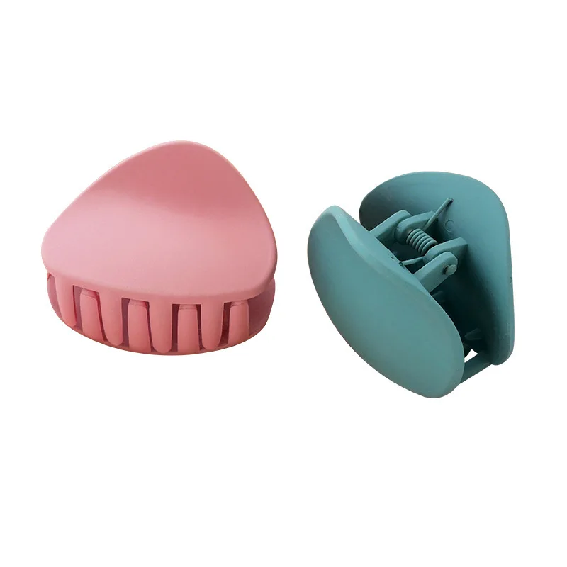 New Solid Color Hair Clip Mini Hair Claw Clip Barrettes Sweet Hairpin Barrette Retro Hair Claws Women Girls Hair Accessories