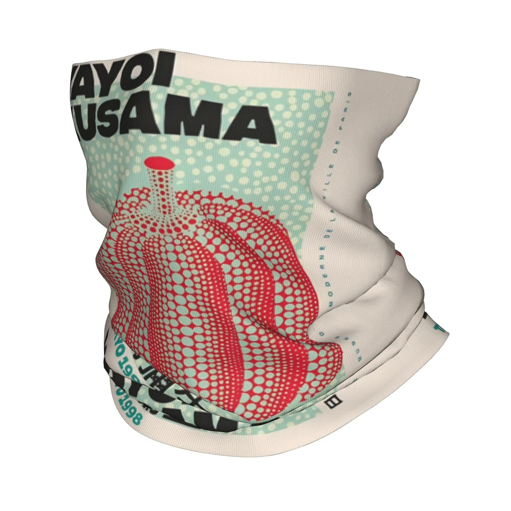 Yayoi Kusama Pumpkin Abstract Art Bandana Neck Warmer Men Women Winter Ski Tube Scarf Gaiter  Face Cover