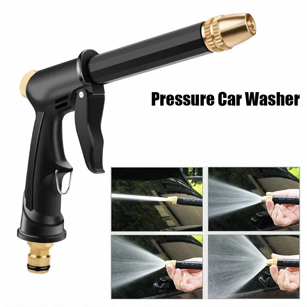 

Portable High-Pressure Water Gun for Cleaning Car Wash Machine Garden Watering Hose Nozzle Sprinkler Foam Water Gun Wholesale