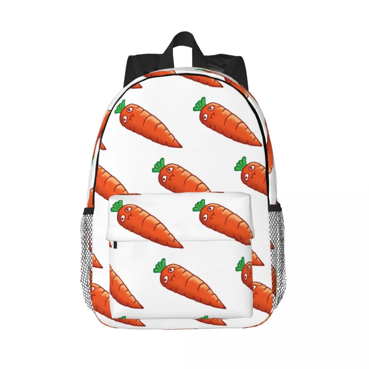 Carrot Backpacks Boys Girls Bookbag Casual Children School Bags Laptop Rucksack Shoulder Bag Large Capacity