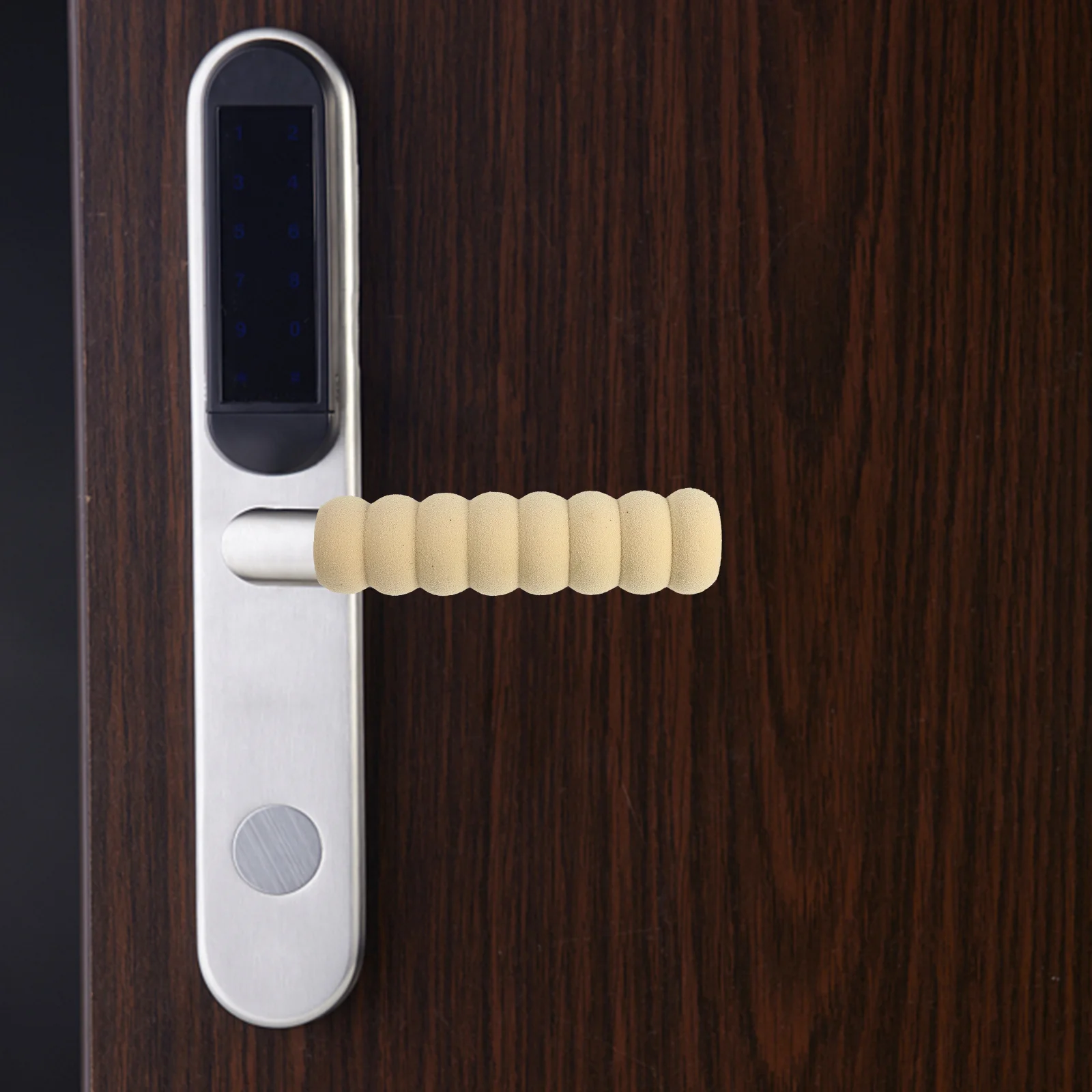 

8Pcs Door Handle Protective Covers Eva Anti-Collision Spiral Wrap Skid-Proof Thickened Soft Home Safety Accessory