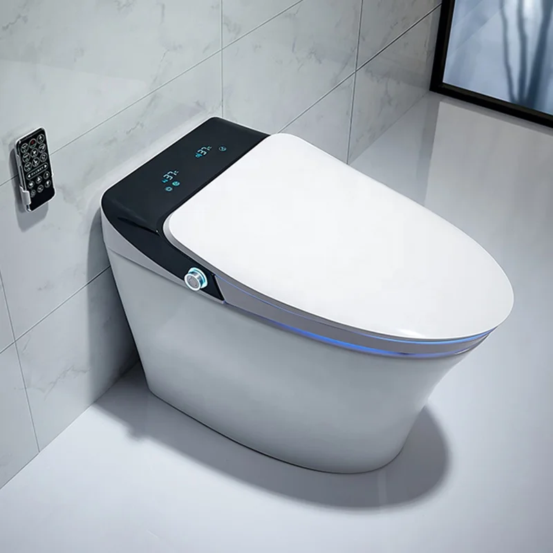 Automatic self cleaning public toilet auto flushing toilet seat intelligent toilet bowl