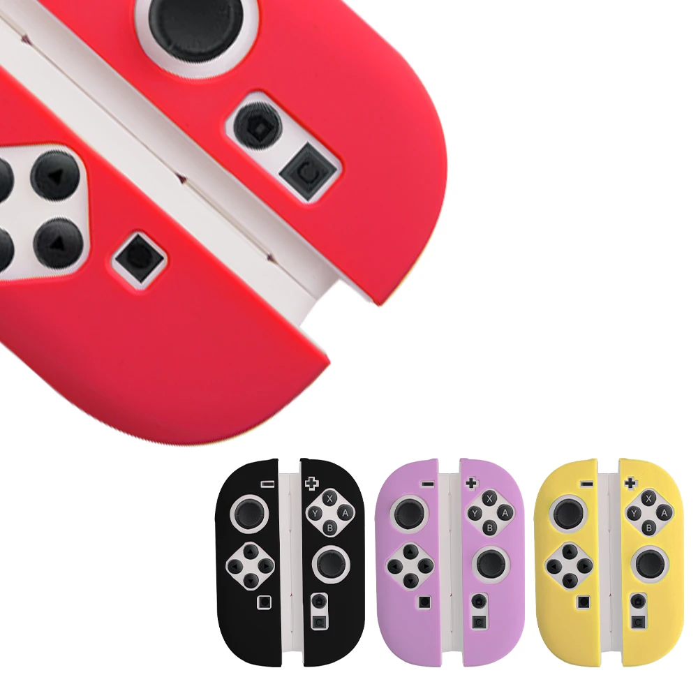 

Skin-friendly Silicone Case for Nintendo Switch 2 Joycon Controller Protective Shell Cover Switch2 Shockproof Case Accessories