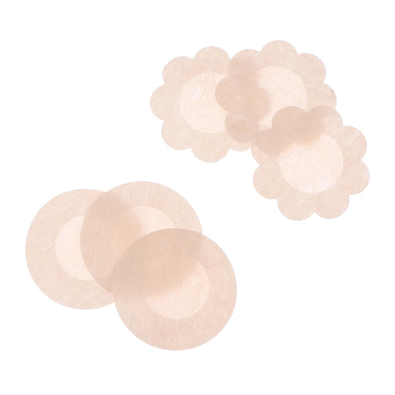 10pcs Women's Invisible Breast Overlays on Bra Nipple Stickers Chest Stickers